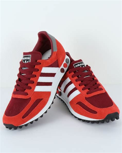 adidas herren la trainer og laufschuhe rot|Adidas LA Trainer .